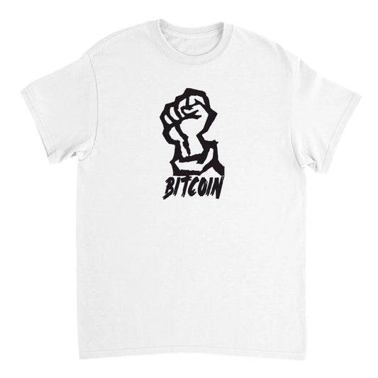 Bitcoin & Fist (Black Motif)